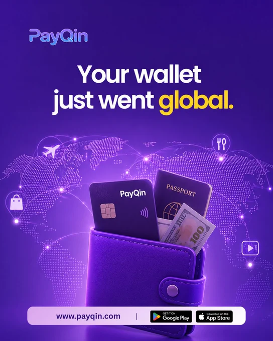 A PayQin global payment card