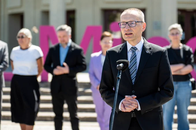 Prof. Roman Cieślak, rektor Uniwersytetu SWPS 
Fot. Grzegorz Rajter