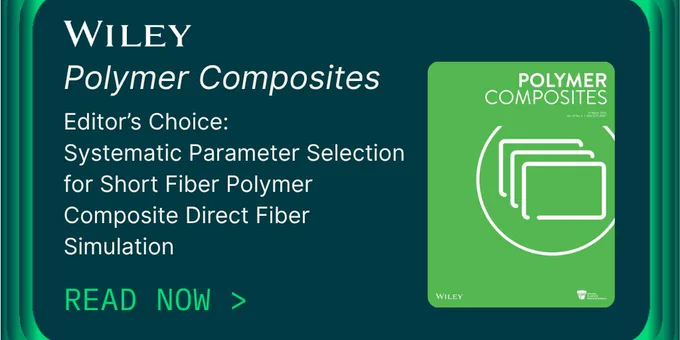 Systematic Parameter Selection for Short Fiber Polymer Composite Direct Fiber Simulation