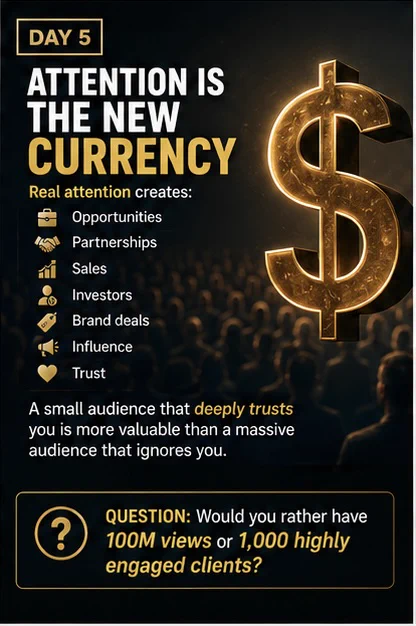 Attention has become one of the most valuable assets in business.
