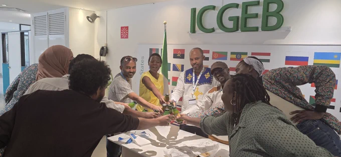 Celebrating #AfricaDay2026 at ICGEB Trieste 🇮🇹
Our scientists honour the spirit of innovation, collaboration, and scientific excellence, driving Africa’s future. 🌍🔬
#AfricaDay #ICGEB #Trieste #Italy #ScienceForDevelopment