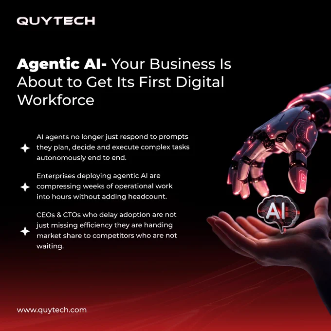 Agentic AI — Your Business Is About to Get Its First Digital Workforce