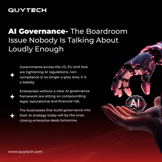 AI Governance — The Boardroom Issue Nobody Is Talking About Loudly Enough
