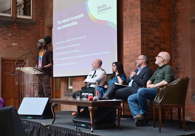 Speakers at the Ending Racism, advancing equality conference