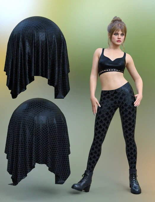Studded Leather Fabric Iray Shaders bring a bold, tactile aesthetic to your 3D projects, featuring intricately embossed geometric patterns and pressed details. Daz 3D 
https://www.daz3d.com/studded-leather-fabric-iray-shaders--mr
These shaders offer a unique fusion of contemporary fashion and structural depth, perfect for creating garments and props with a high‑end, textured finish.
Each shader is crafted with high‑resolution 4K maps, ensuring crisp detail and a realistic leather grain that captures the subtle sheen and weight of premium treated leather. The "studded" effect is achieved through expert surface detailing, allowing the light to catch the edges of the dots, squares, and scales for a sophisticated, three‑dimensional look.
Perfect for contemporary fashion, luxury accessories, footwear, or statement upholstery.
#Nelmi #Nelmi3D #Daz3D #MerchantResource #IrayShaders #DigitalFashion #3DArt #DazStudio #leather   #3DTexturing #MarvelousDesigner #SubstancePainter #cgiart #textures 