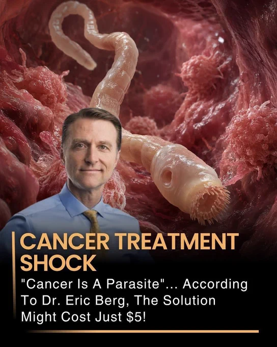 🚨 WHAT IF CANCER FEEDS LIKE A PARASITE? 
Dr. Eric Berg says cancer cells may behave like parasites — feeding on the body’s sugar and energy to grow rapidly. That’s why scientists are exploring metabolic therapies like keto diets, fasting, and low-sugar lifestyles to potentially weaken cancer cells naturally.
Some researchers believe changing the body’s internal environment could make it harder for cancer to survive. While these methods are NOT a cure or replacement for medical treatment, they’re creating huge discussions in the health world.
Could the future of cancer care involve starving cancer instead of just attacking it?