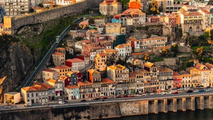 A view of Porto