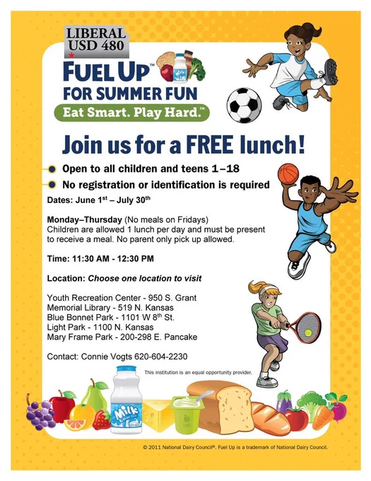 Summer Meals 2026 - English