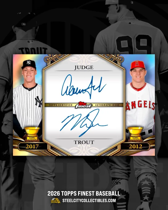 FIRST LOOK at 2026 Topps Finest Baseball