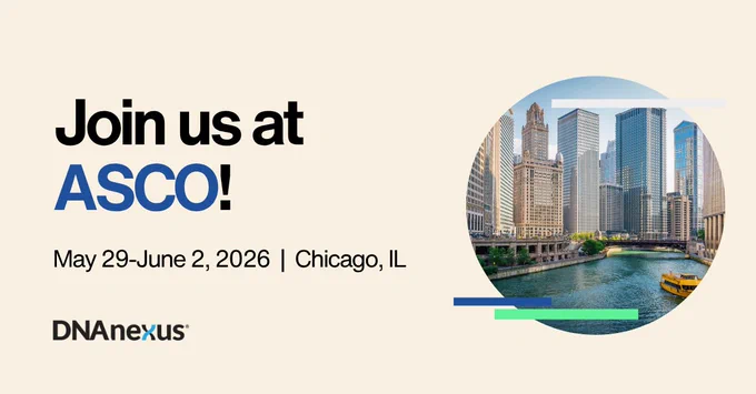 Join us at  ASCO! May 29-June 2, 2026  |  Chicago, IL