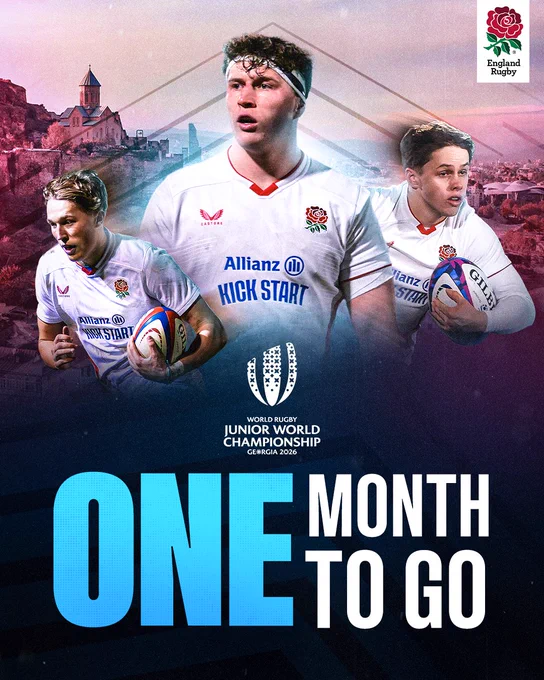 World Rugby Junior World Championship. One month to go.