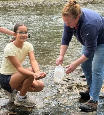 trout releasing
