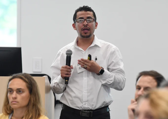 UMES School of Agricultural and Natural Sciences faculty present research to Delmarva Land and Litter Collaborative.