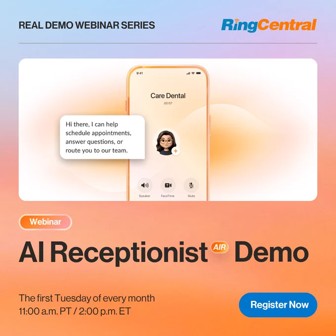 RingCentral AI Receptionist Demo