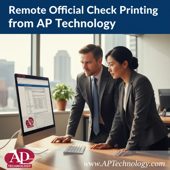 #Banks! #RemoteCheckPrinting means faster deal closes and fewer trips to branches for #business customers. More deposits for you. Advanced workflow automation and Secure32 replacement, too. AP Technology for modernized payment issuance solutions. https://www.aptechnology.com