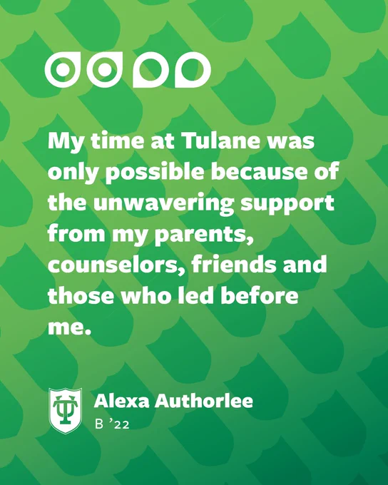 A quote from Alexa Authorlee. 