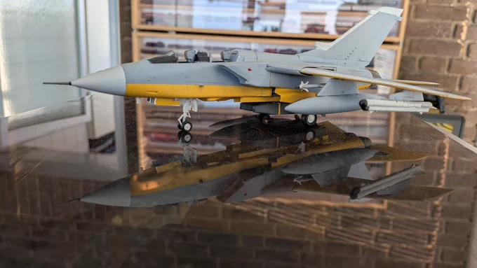 Revell Ukraine Tornado 1/72 scale model.