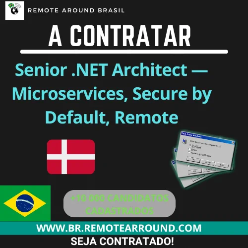 💻🚀 Vaga para Senior .NET Architect!



CANDIDATURA AQUI PARA A DINAMARCA: https://remotearround.com/jobs/senior-net-architect-microservices-secure-by-default-remote-397db2020c



VAGAS NA DINAMARCA: https://remotearround.com/jobs?q=&location=&country=dk&posted_date=&job_type=&is_remote=&status=&sort=recent



📍 Remoto/Híbrido | 💰 Salário competitivo | 🔐 Microservices & Secure by Default

✅ .NET avançado

✅ Apps escaláveis

✅ Ambiente flexível 🌍

Seu código precisa ser tão seguro que até o bug vai pedir permissão pra entrar 😂🔒



#REMOTEarroundBRASIL #vacancies #DotNet #SoftwareArchitect #Microservices #TechJobs #RemoteJobs #Desenvolvedor #ArquitetoDeSoftware #TI #Programacao #CSharp #BackendDeveloper #CloudComputing #CyberSecurity #VagasTI #HomeOffice #DeveloperLife #HiringNow #TechCareer #SoftwareEngineering #Jobs