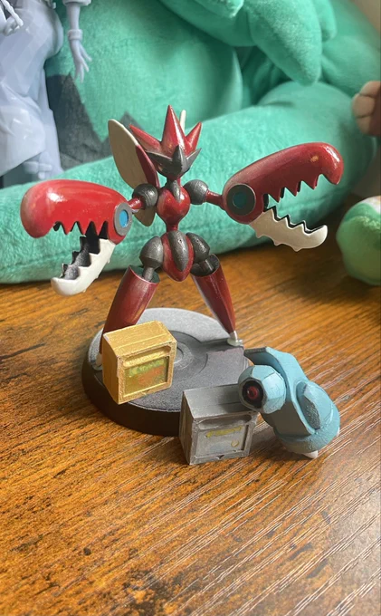 mega scizor and beldum