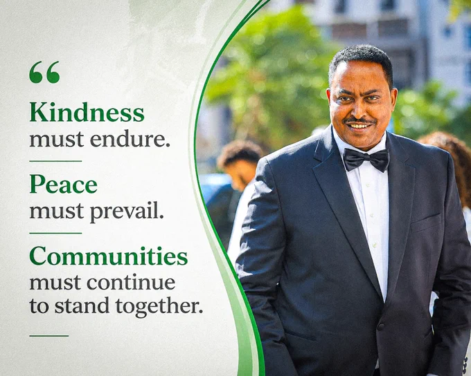IGAD's Executive Secretary, H.E. Dr. Workneh Gebeyehu's message.