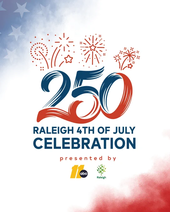 250 Raleigh 4th of July Celebration presented by ABC 11 and Raleigh 