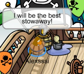 I will be the best stowaway!
