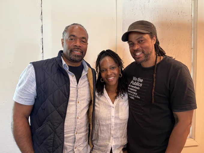 (L-R) Omo Moses, Imani Perry, and Emmanuel Pratt