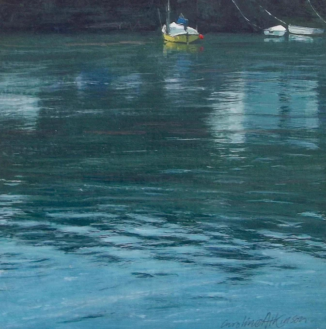 Caroline Atkinson, Harbour Reflections. Courtesy to the artist