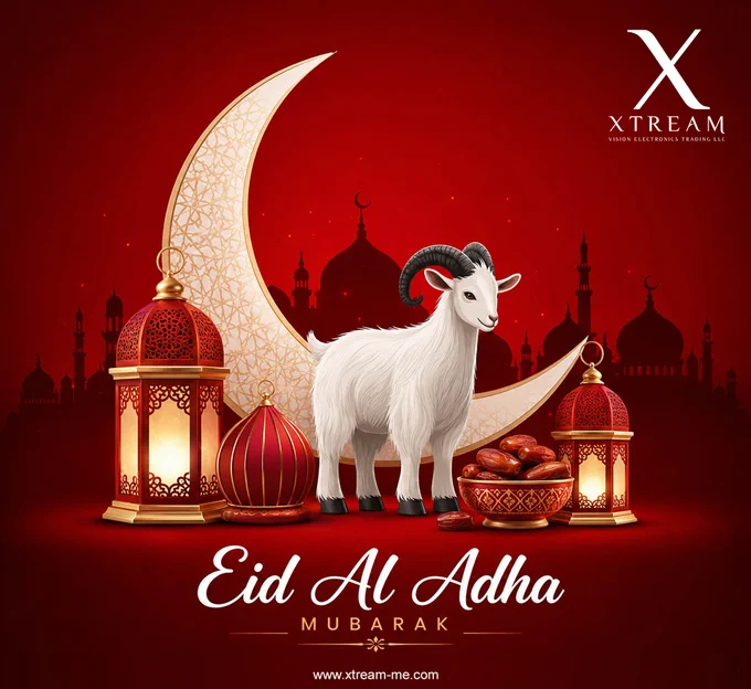 🌙✨ Eid al Adha Mubarak! ✨🌙

May this blessed occasion bring peace, happiness, and prosperity to you and your loved ones.

May your sacrifices be rewarded, your prayers answered, and your hearts filled with gratitude and joy. 🤍


🐑 Celebrate the spirit of faith, unity, and giving.
🤝 Share kindness, spread love, and cherish every moment with family and friends.

From all of us at XTREAM, wishing you a joyful and blessed Eid al Adha. 🌟

#EidAlAdha #EidMubarak #BlessedEid #XTREAM #Celebration #Peace #Unity #Joy