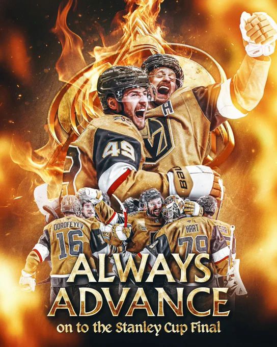 VGK advances to the Stanley Cup Playoffs