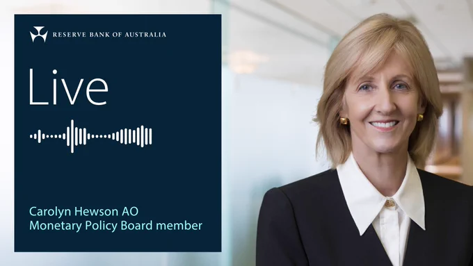Live: Carolyn Hewson AO, Monetary Policy Board Member