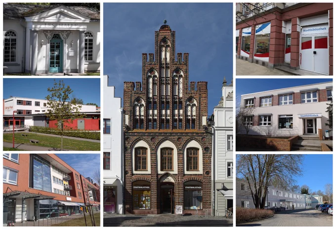 Stadtbibliothek Rostock mit seinen Stadtteilbibliotheken | Foto: Stadtbibliothek Rostock