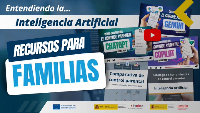 IA adolescentes INCIBE- recursos para familias