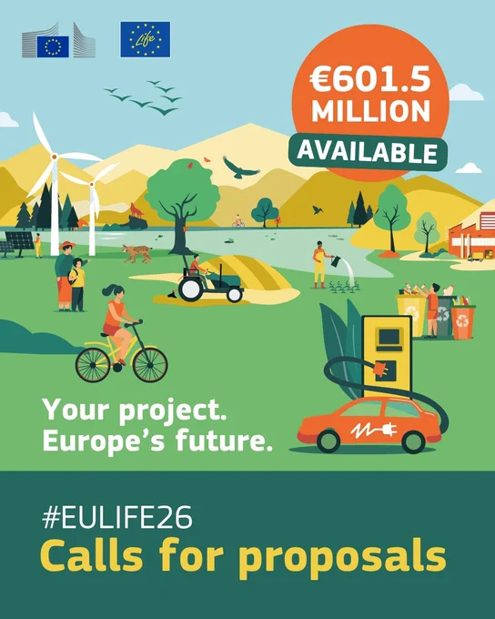 LIFE 2026 Call for proposals