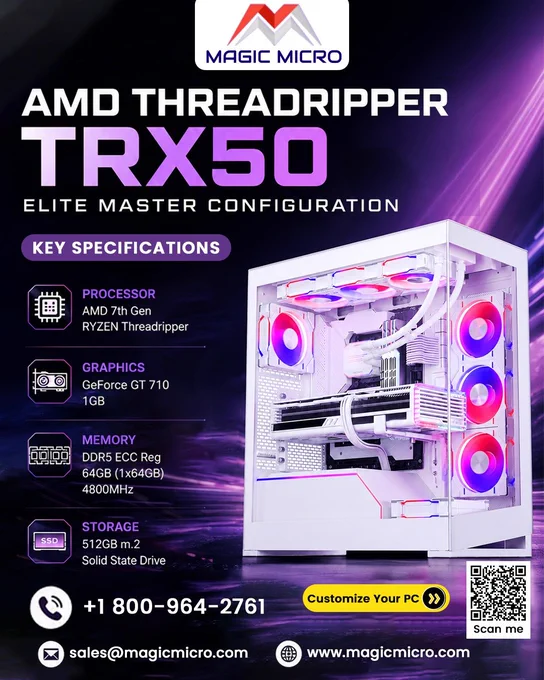 AMD Threadripper TRX50 Elite Master Configuration
