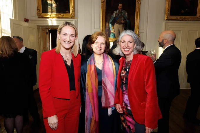 Helen McEntee TD, Irish Government, Minister for Foreign Affairs and Trade, CBI Chair Cressida Hogg and CEO Rain Newton-Smith