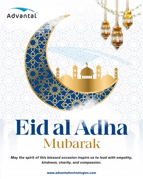 Eid al Adha 2026 wishes from Advantal Technologies