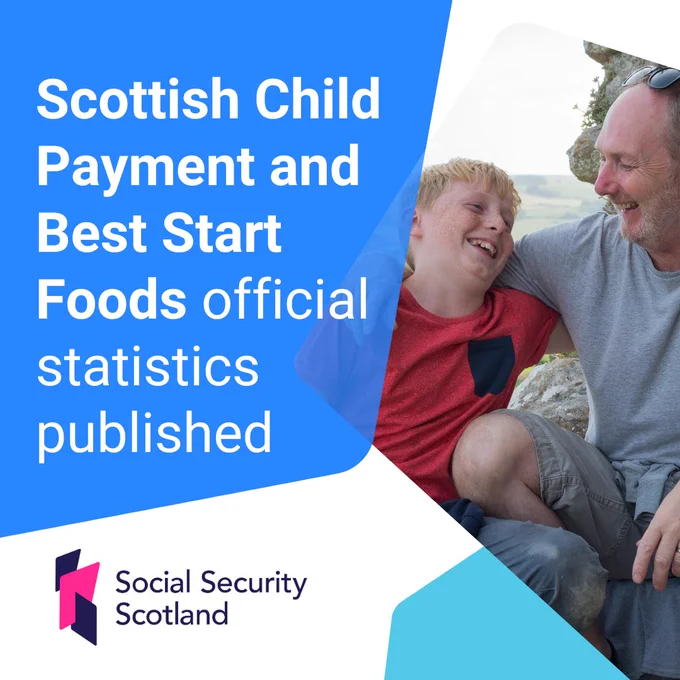 Scottish Child Payment and Best Start Foods official statistics published 