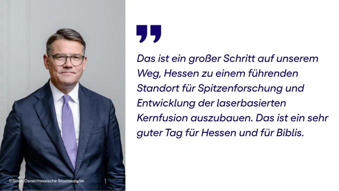 Ein Zitat des Hessischen Ministerpräsidenten Boris Rhein
