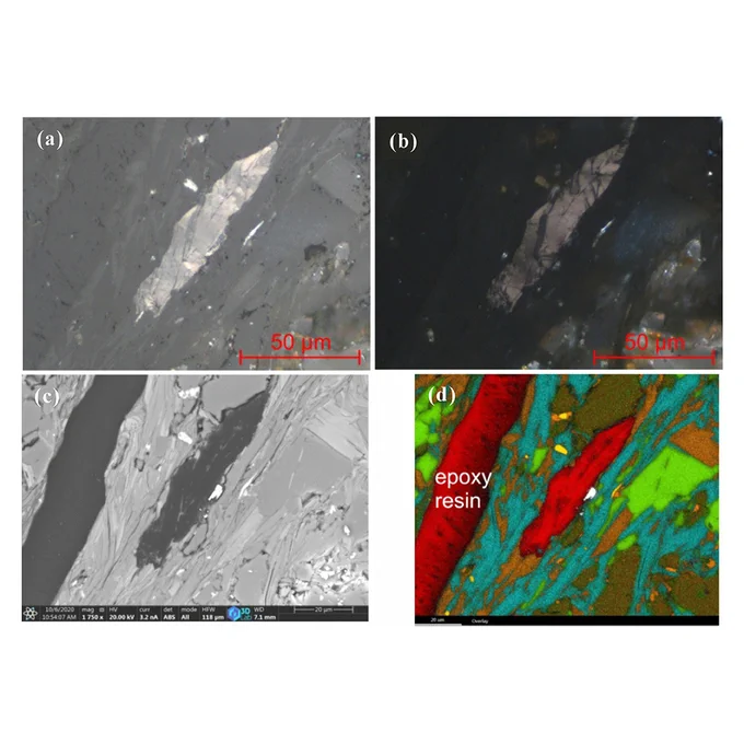 Accessory graphite in phyllites as indicator of metamorphic grade and stage (Szendrő Mts., NE Hungary)
