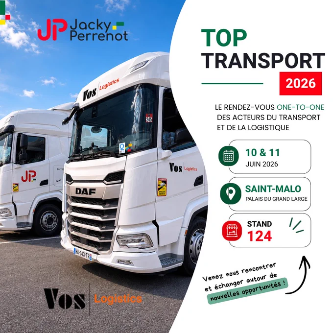 𝗢𝗻 𝗝𝘂𝗻𝗲 𝟭𝟬 𝗮𝗻𝗱 𝟭𝟭, 𝟮𝟬𝟮𝟲, 𝘄𝗲’𝗹𝗹 𝗯𝗲 𝗽𝗿𝗲𝘀𝗲𝗻𝘁 𝗮𝘁 𝗧𝗼𝗽 𝗧𝗿𝗮𝗻𝘀𝗽𝗼𝗿𝘁 𝗶𝗻 𝗦𝗮𝗶𝗻𝘁-𝗠𝗮𝗹𝗼!
 
During this exclusive one-on-one meeting event, Junior Ndongze, Florentin Borel and our colleague Sandra Vetel-Frostin from @Jacky Perrenot will be there to discuss new opportunities and partnerships that evolve from the Power of our Shared Networks.
 
Request your invitation: https://bit.ly/TopTransportStMalo 👉 let’s meet, discuss and make it happen in Saint-Malo on June 10 & 11! 🤝