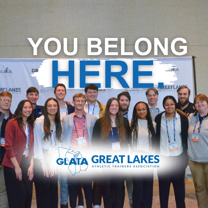 Great Lakes Athletic Trainers Association GLATA athletic training students