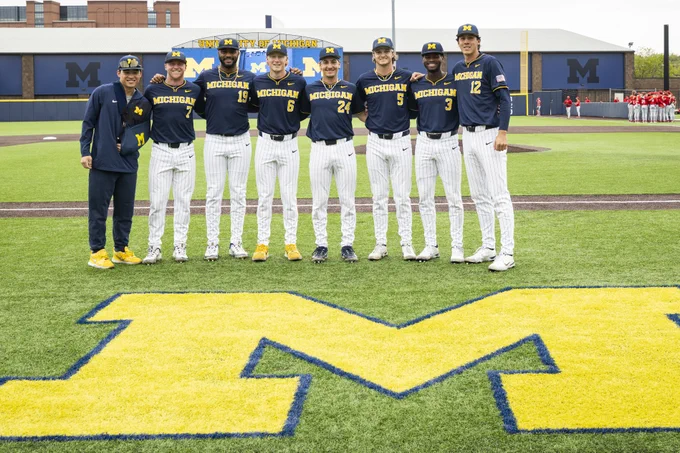 Michigan Baseball seniors
