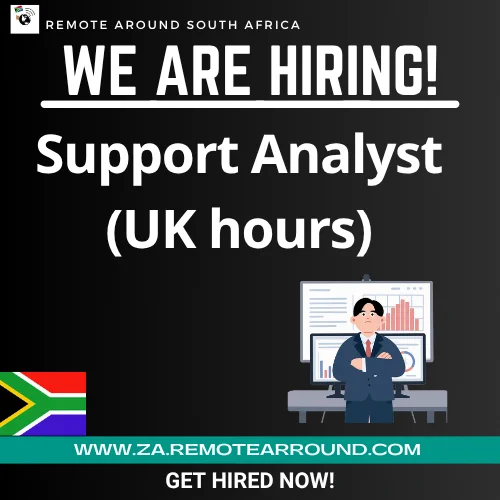 💻🚀 NOW HIRING: Support Analyst 🇬🇧📞

📍 Cape Town



APPLY HERE: https://remotearround.com/jobs/support-analyst-uk-hours-7bd8dd9d82



JOBS SOUTH AFRICA: https://remotearround.com/jobs?q=&location=&country=za&posted_date=&job_type=&is_remote=&status=&sort=recent



🛠️ Software Support • Troubleshooting • Client Care

🕘 UK Hours | 💰 R300–400

If fixing tech issues gives you more joy than turning Wi-Fi off and on again… this one’s for you 😂🔧



#REMOTEarroundZA #vacancies #SupportAnalyst #TechJobs #ITSupport #SoftwareSupport #CapeTownJobs #HiringNow #CustomerSupport #Troubleshooting #TechCareers #UKHours #MicrosoftOffice #AnalystJobs #RemoteWork #SoftwareJobs #CareerOpportunity #HelpDesk #ITCareers #SouthAfricaJobs #ClientSupport #NowHiring