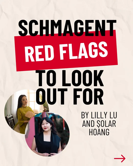 SCHMAGENT RED FLAGS TO LOOK OUT FOR by Lilly Lu and Solar Hoàng