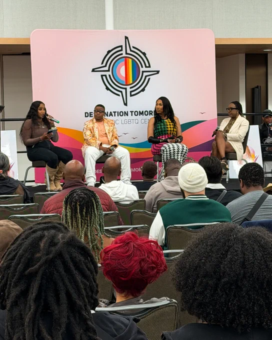 Speakers at DC's Black Trans Pride share their experiences living as black trans men and women. 