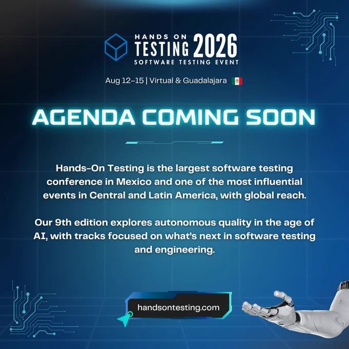 Agenda Hands-On Testing Conference 2026