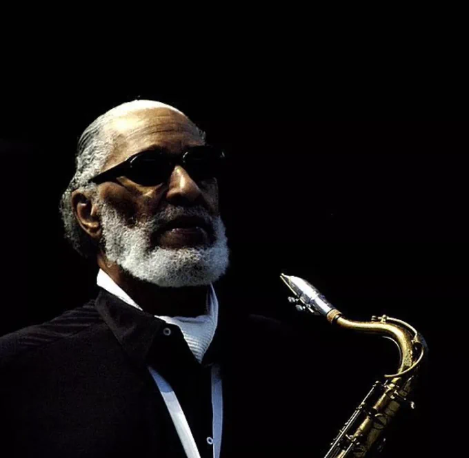 Photo of Sonny Rollins during the opening of the Vienne Jazz Festival. 29 June 2006. (Jeff Pachoud/AFP via Getty Images) 