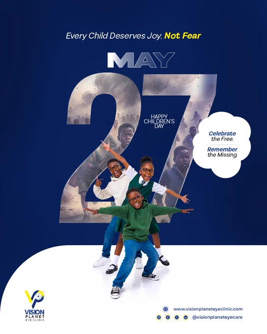 Children’s Day 2026, Vision Planet, Eye Clinic, Nigeria