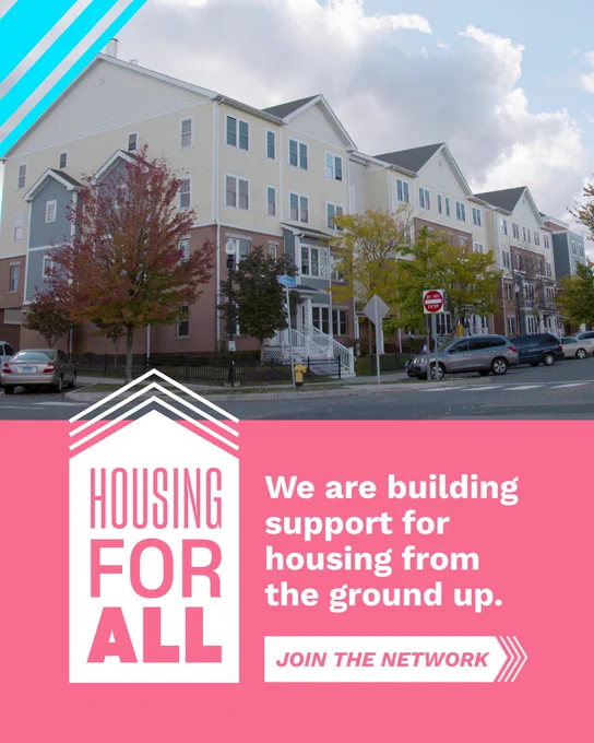 Housing for All We are building support for housing from the group up, join the network
